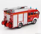 RENAULT  G270 DOUBLE CABINE TANKER TRUCK FPTSR SAPEURS POMPIERS FRANCE 1993  RED WHITE SILVER