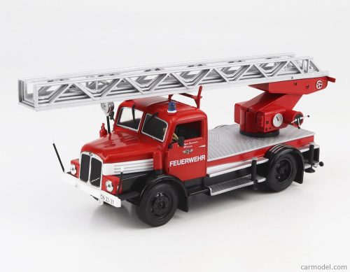 IFA  S4000 DL25 TRUCK SCALA FEUERWEHR EST GERMANIA 1965  RED SILVER