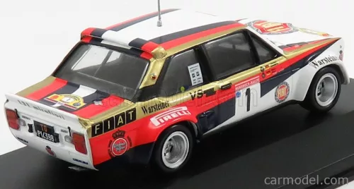 FIAT 131 ABARTH TEAM VS FIAT WARSTEINER N 1 WINNER RALLY HUNSRUCK 1980 W.ROHRL - C.GEISTDORFER