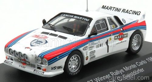 LANCIA 037 MARTINI N 1 WINNER RALLY MONTECARLO 1983 WALTER ROHRL - CHRISTIAN GEISTDORFER