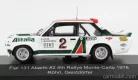 FIAT 131 ABARTH ALITALIA N 2 4th RALLY MONTECARLO 1978 W.ROHRL - C.GEISTDORFER