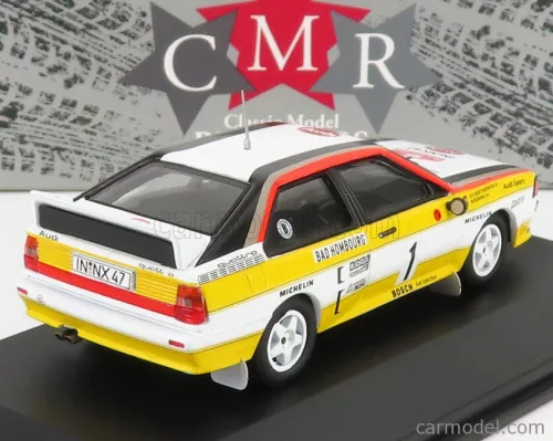 AUDI SPORT QUATTRO A2 TEAM AUDI SPORT (night version) N 1 WINNER RALLY MONTECARLO 1984 W.ROHRL - C.GEISTDORFER