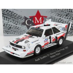   AUDI QUATTRO SPORT S1 E2 N 1 WINNER RALLY PIKES PEAK HILL CLIMB 1987 W.ROHRL