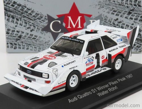 AUDI QUATTRO SPORT S1 E2 N 1 WINNER RALLY PIKES PEAK HILL CLIMB 1987 W.ROHRL