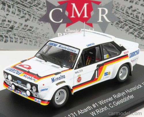 FIAT  131 ABARTH N 1 WINNER RALLY HUNSRUCK 1979 W.ROHRL - C.GEISTDORFER
