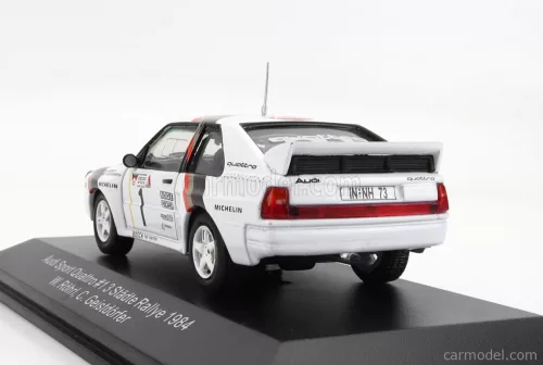 AUDI  QUATTRO SPORT N 1 WINNER RALLY ADAC STADTE 1984 W.ROHRL - C.GEISTDORFER