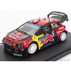   CITROEN  C3 WRC TEAM TOTAL WRT N 1 WINNER RALLY MONTECARLO 2019 S.OGIER - J.INGRASSIA  RED BLUE YELLOW