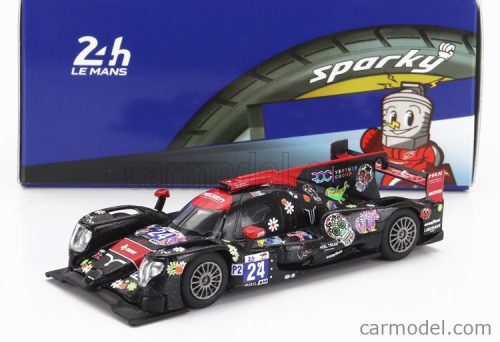 ORECA  GIBSON 07 GK428 4.2L V8 TEAM NIELSEN RACING N 24 24h LE MANS 2022 R.SALES - M.BELL - B.HANLEY  BLACK RED