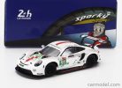 PORSCHE  911 991-2 RSR-19 4.2L TEAM PORSCHE GT N 91 24h LE MANS 2021 G.BRUNI - R.LIETZ - F.MAKOWIECKI  WHITE GREY RED