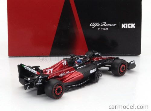 ALFA ROMEO  F1  C43 TEAM STAKE N 77 SEASON 2023 VALTTERI BOTTAS  BLACK RED