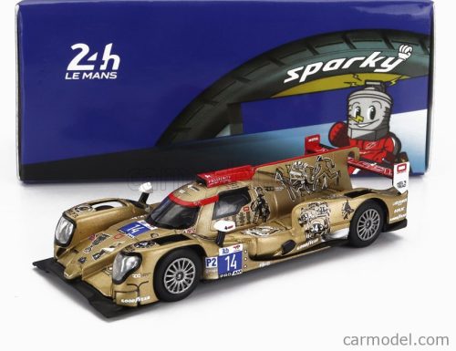 ORECA  07 GIBSON GK428 4.2L V8 TEAM NIELSEN RACING N 14 24h LE MANS 2023 M.BECHE - B.HANLEY - R.SALES  GOLD