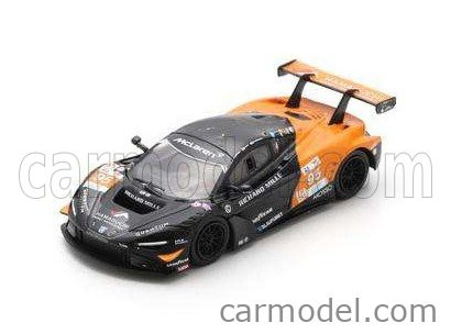 McLAREN  720S GT3 EVO M840T 4.0L V8 TURBO TEAM UNITED AUTOSPORTS N 95 24h LE MANS 2024 HIROSHI HAMAGUCHI - NICO PINO - MARINO SATO  BLACK ORANGE