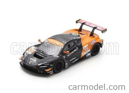 McLAREN  720S GT3 EVO M840T 4.0L V8 TURBO TEAM UNITED AUTOSPORTS N 59 24h LE MANS 2024 NICOLAS COSTA - JAMES COTINGHAM - GREGOIRE SAUCY  BLACK ORANGE