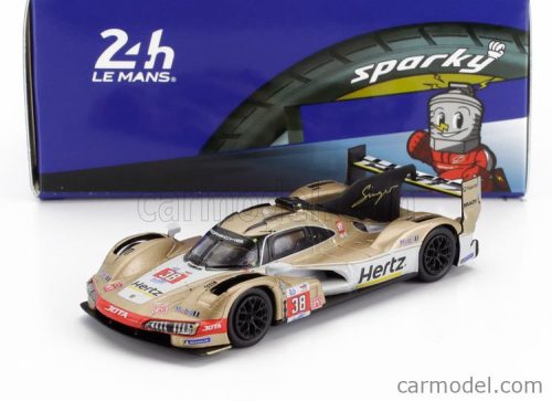 PORSCHE  963 9RD 4.6L TURBO V8 TEAM HERTZ JOTA N 38 24h LE MANS 2024 JENSON BUTTON - PHIL HANSON - OLIVER RASMUSSEN   WHITE GOLD