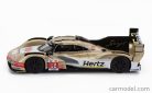 PORSCHE  963 9RD 4.6L TURBO V8 TEAM HERTZ JOTA N 12 24h LE MANS 2024 WILL STEVENS - NORMAN NATO - CALLUM ILOTT  WHITE GOLD