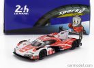 PORSCHE  963 9RD 4.6L TURBO V8 TEAM PORSCHE PENSKE MOTORSPORT N 6 4th 24h LE MANS (POLE POSITION) 2024 KEVIN ESTRE - ANDRE LOTTERER - LAURENS VANTHOOR  RED WHITE BLACK