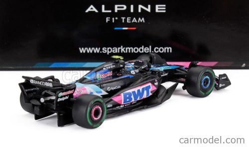 ALPINE  F1  A524 TEAM BWT ALPINE N 10 3rd BRAZILIAN GP 2024 PIERRE GASLY  BLACK BLUE PINK