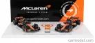 McLaren SET F1  CHAMPION BOARD WINNER CONSTRUCTOR SEASON 2024 2X MCL38 TEAM McLarenN 4 SEASON LANDO NORRIS + N 81 OSCAR PIASTRI  YELLOW GREEN BLACK