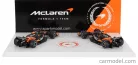 McLaren SET F1  CHAMPION BOARD WINNER CONSTRUCTOR SEASON 2024 2X MCL38 TEAM McLarenN 4 SEASON LANDO NORRIS + N 81 OSCAR PIASTRI  YELLOW GREEN BLACK