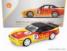PORSCHE  944 SHELL N 2 RACING 1989  YELLOW RED BLACK