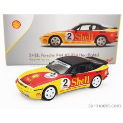 PORSCHE  944 SHELL N 2 RACING 1989  YELLOW RED BLACK