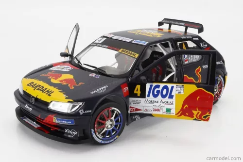 PEUGEOT - 306 MAXI RED BULL N 4 6th RALLY MONT BLANC 2021 S.LOEB - D.ELENA