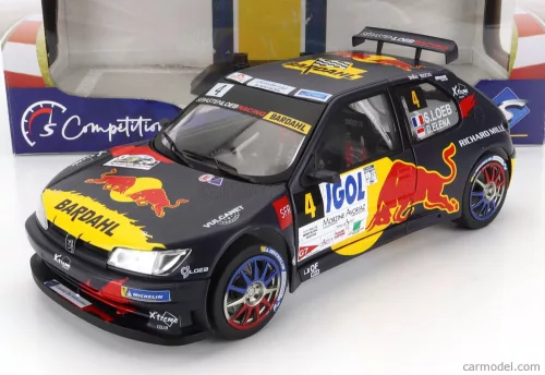 PEUGEOT - 306 MAXI RED BULL N 4 6th RALLY MONT BLANC 2021 S.LOEB - D.ELENA