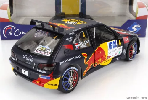 PEUGEOT - 306 MAXI RED BULL N 4 6th RALLY MONT BLANC 2021 S.LOEB - D.ELENA