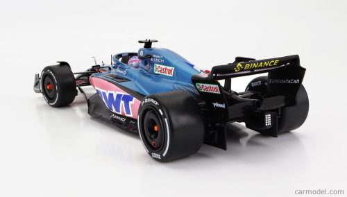RENAULT  F1 A522 TEAM ALPINE BWT N 14 MONACO GP 2022 FERNANDO ALONSO  BLUE PINK