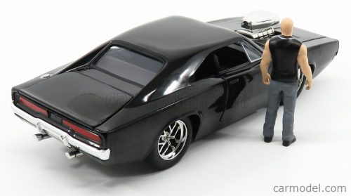 DODGE  DOM'S DODGE CHARGER R/T WITH TORETTO FIGURE 1970 - FAST & FURIOUS 7