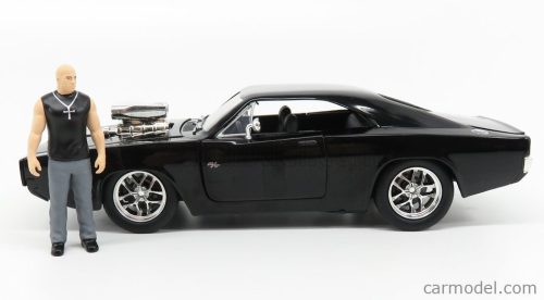 DODGE  DOM'S DODGE CHARGER R/T WITH TORETTO FIGURE 1970 - FAST & FURIOUS 7