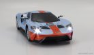 FORD USA  GT N 9 HERITAGE EDITION 2017  LIGHT BLUE ORANGE