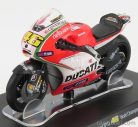 DUCATI  DESMOSEDICI GP12 DUCATI TEAM N 46 MOTOGP SEASON 2012 VALENTINO ROSSI  RED FLUO WHITE