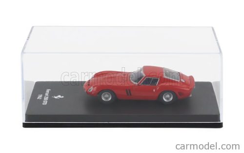 FERRARI  250 GTO 1962 - CON VETRINA - WITH SHOWCASE  RED