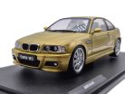 Bmw E46 M3 Phoenix yellow Solido 1:18 1/18 modellautó modell autó