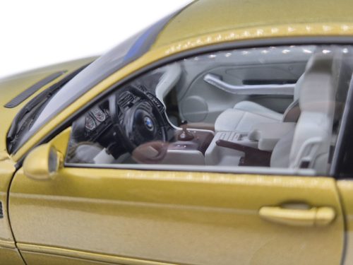 Bmw E46 M3 Phoenix yellow Solido 1:18 1/18 modellautó modell autó