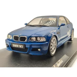  Bmw E46 M3 Laguna Seca blue Solido 1:18 1/18 modellautó modell autó