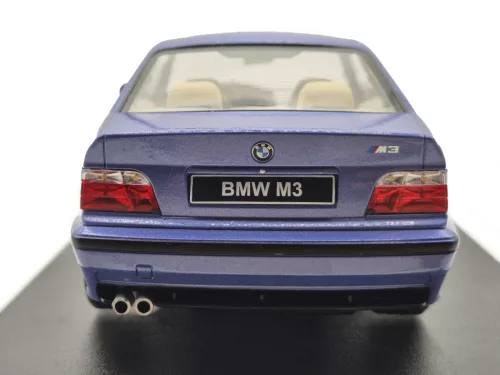 BMW E36 M3 Coupe E36 year 1990 estoril blue 1:18