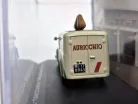 Fiat 500C van Auricchio year 1951 cream white / green 1:43 Altaya