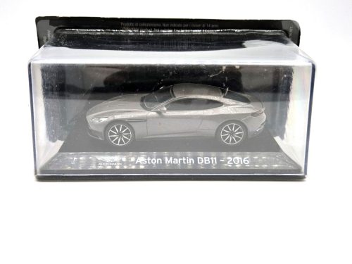 Aston Martin DB11 year 2016 grey metallic 1:43 Altaya