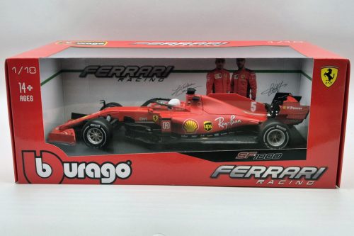Sebastian Vettel Ferrari SF1000 #5 Austrian GP formula 1 F1 Forma-1 2000 1:18 1/18 Bburago modellautó (m00085)