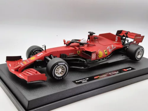 Sebastian Vettel Ferrari SF1000 #5 Austrian GP formula 1 F1 Forma-1 2000 1:18 1/18 Bburago modellautó (m00085)
