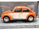 Volkswagen VW Beetle Bogár bogárhátú 1303 1974 narancs/fehér 1:18 1/18 Solido modellautó (m00088)