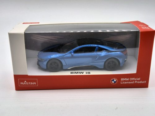 BMW i8 kék - Rastar - modellautó 1:43
