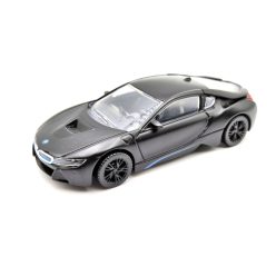 BMW i8 fekete Rastar - modellautó 1:43