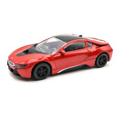 BMW i8 piros Rastar - modellautó 1:43