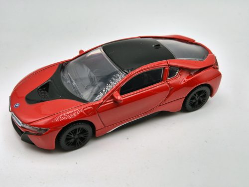 BMW i8 piros Rastar - modellautó 1:43