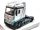Mercedes-Benz Actros Gigaspace 4x2  kamion (ezüst) - Bburago - 1:43