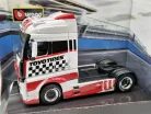 Mercedes - Benz Actros Gigaspace 4x2  kamion (fehér) - Bburago - 1:43