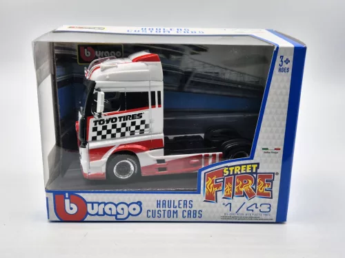 Mercedes - Benz Actros Gigaspace 4x2  kamion (fehér) - Bburago - 1:43